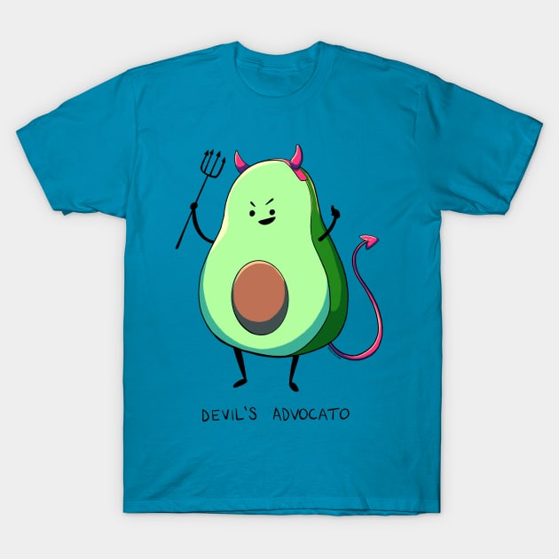 Devil’s Advocato T-Shirt by radiochio